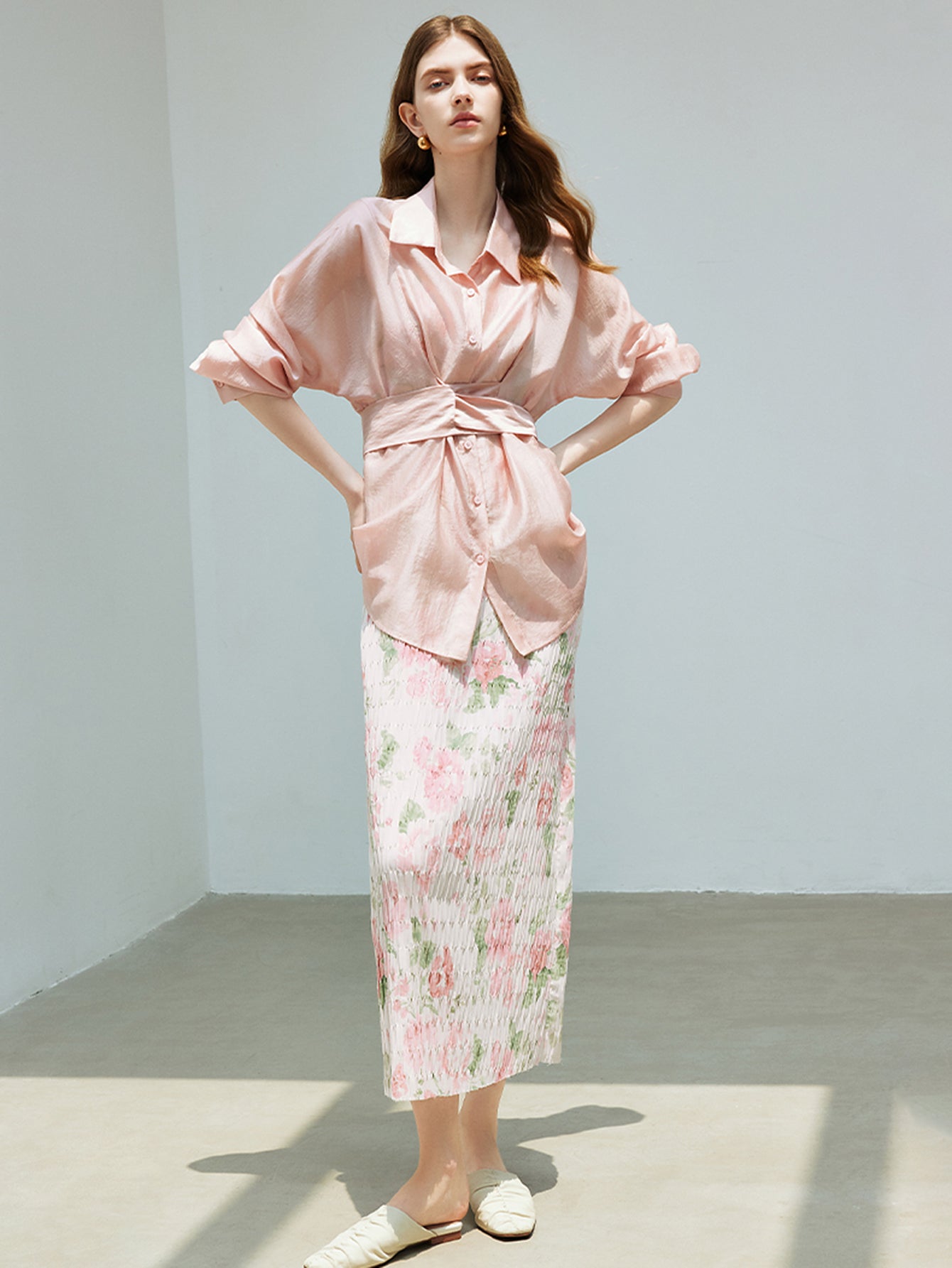 Sleeveless Printed Casual Maxi Dress