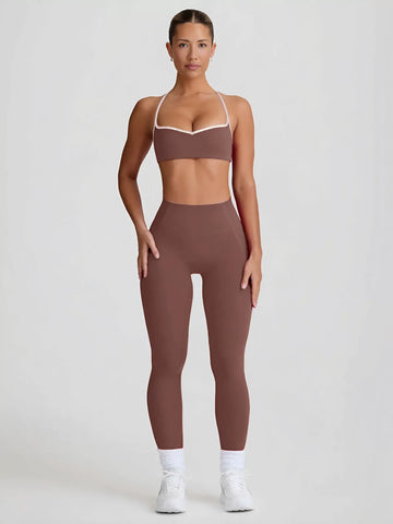 Sculpting Seamless Yoga Leggings Set