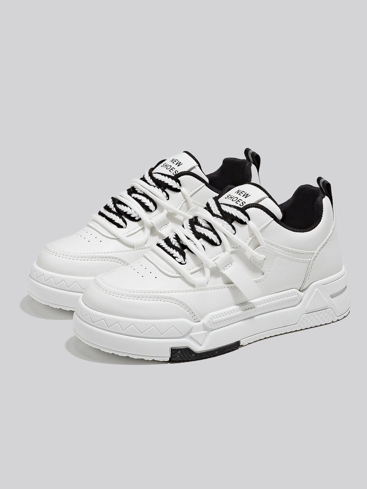 Minimalist Chunky Platform Sneakers