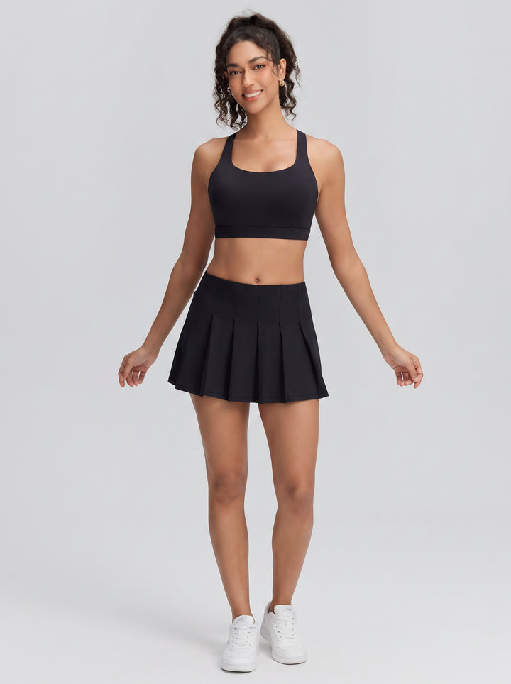 Breathable Cutout Back Sports Bra