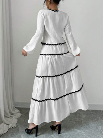 Boho Tie Front Tiered Skirt Set