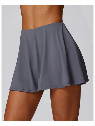 Lavender A Line Tennis Skirt