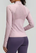 Breathable Mesh Back Yoga Jacket