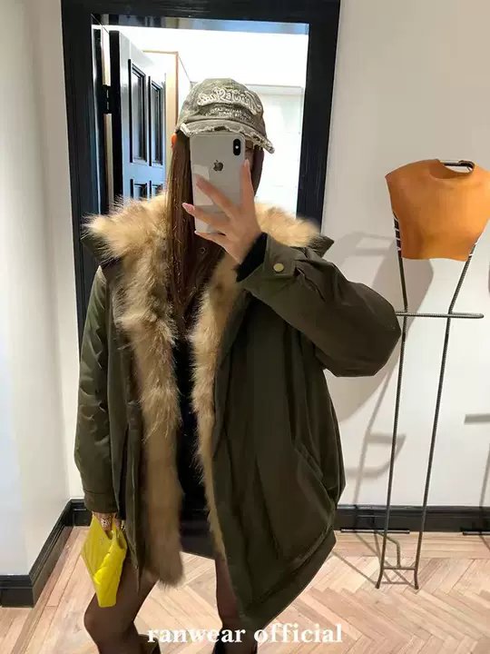 Cozy Faux Fur Trim Puffer Jacket
