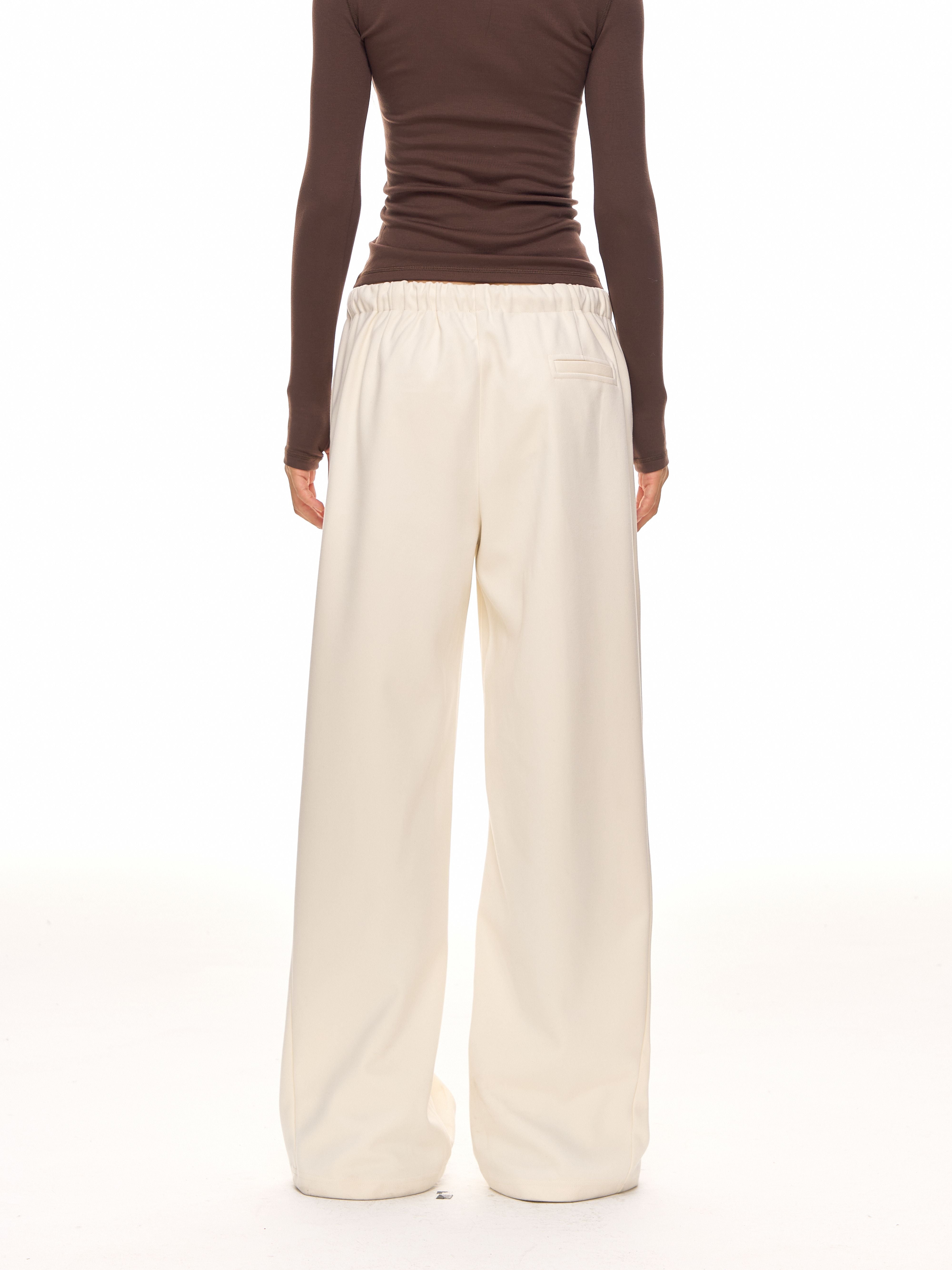 Cozy Fleece Wide Leg Pants