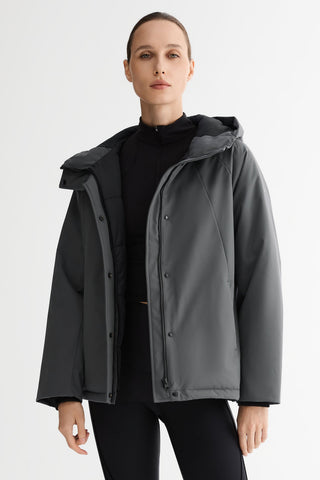 Waterproof Hooded Essential Puffer Jacket