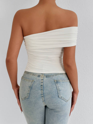 Sexy Off Shoulder Slim Fit T-shirt