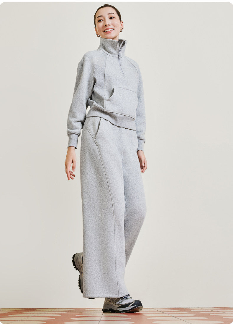 Soft Fleece Wide Leg Lounge Pants