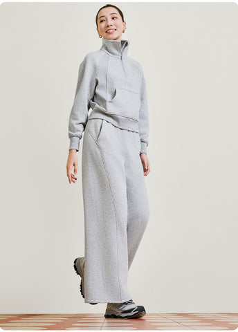 Soft Fleece Wide Leg Lounge Pants