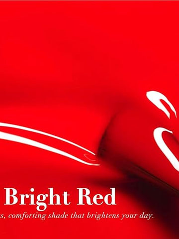 Glossy Vibrant Red Gel Nail Polish