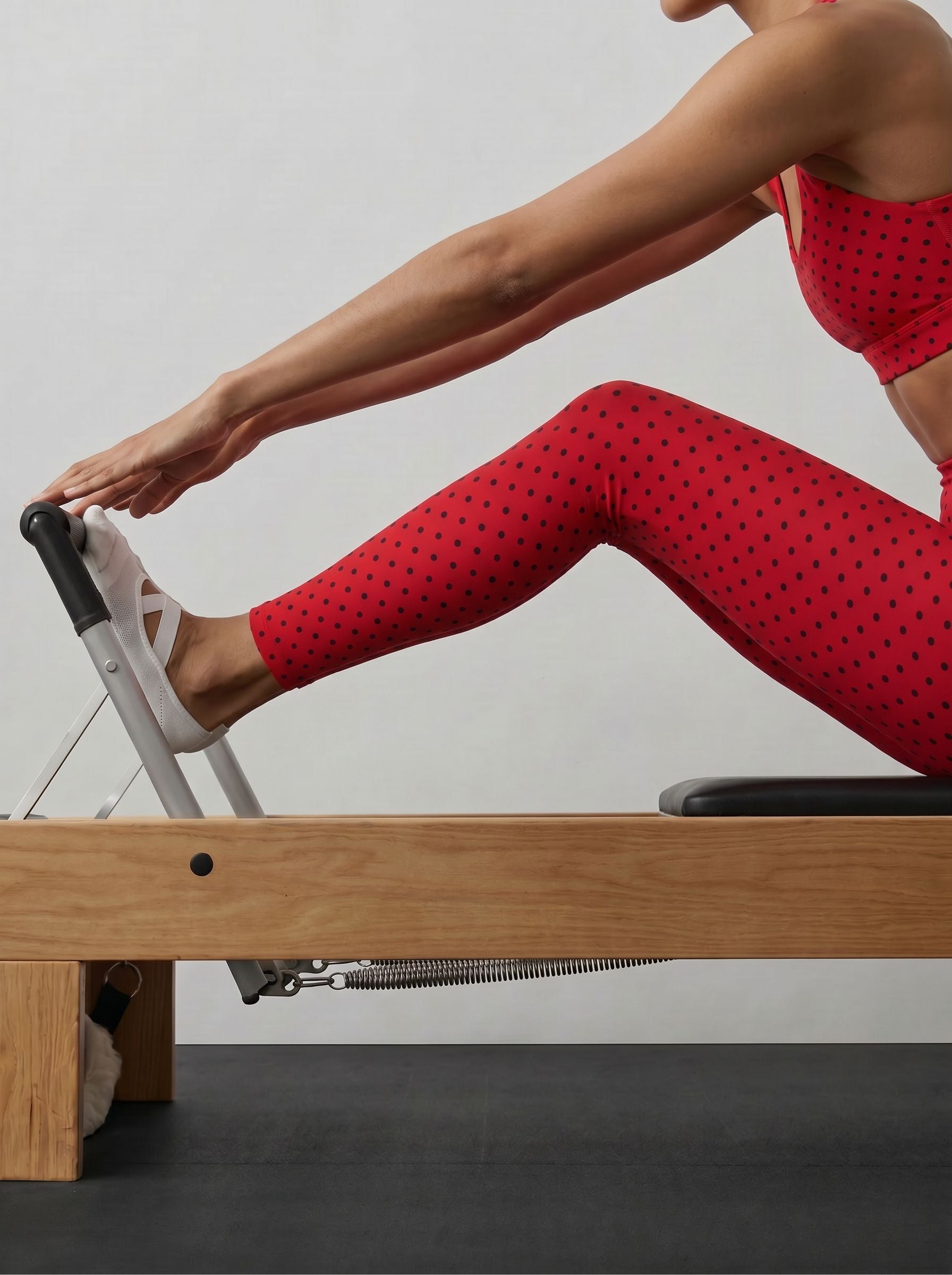 High Waisted Polka Dot Yoga Leggings