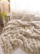 Ultra Soft Faux Fur Throw Blanket