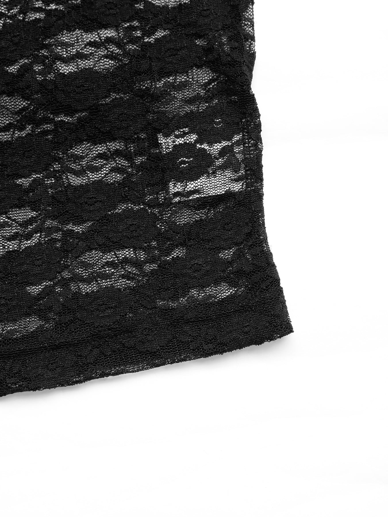 Ruffle Trim Tie Neck Lace Romantic Camisole