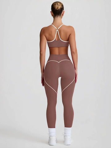 Sculpting Seamless Yoga Leggings Set