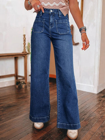 High Waist Flare Jeans