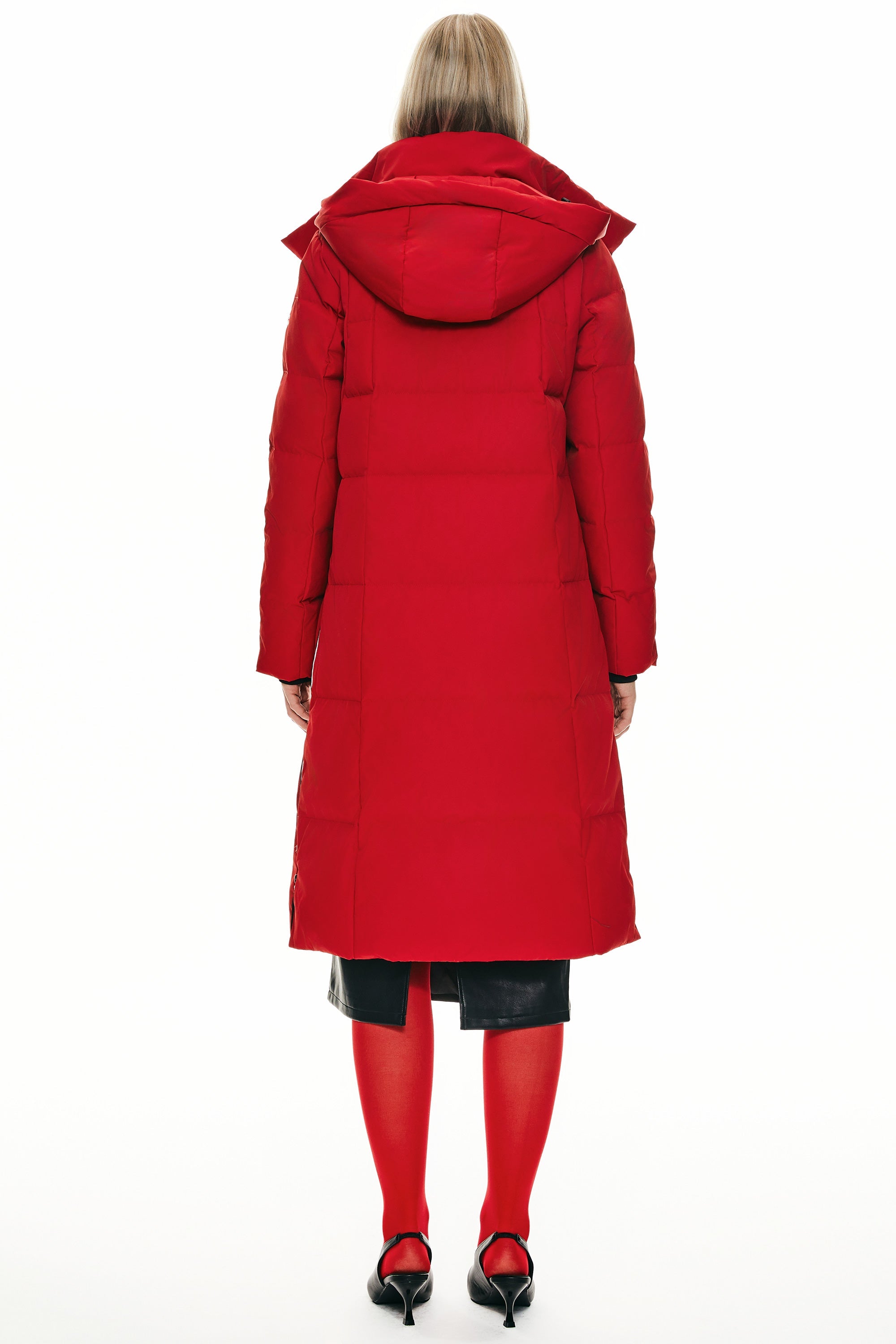 Cozy Hooded Long Puffer Coat