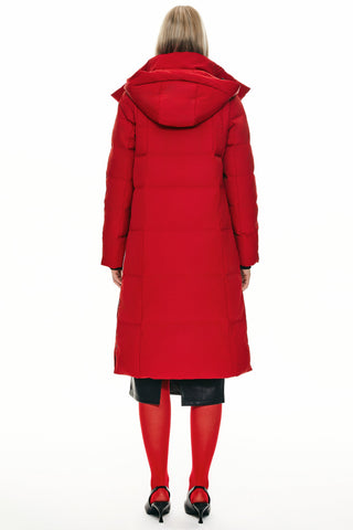 Cozy Hooded Long Puffer Coat