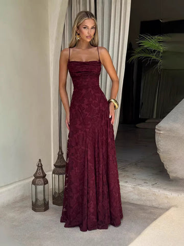 Cowl Neck Floral Maxi Dress
