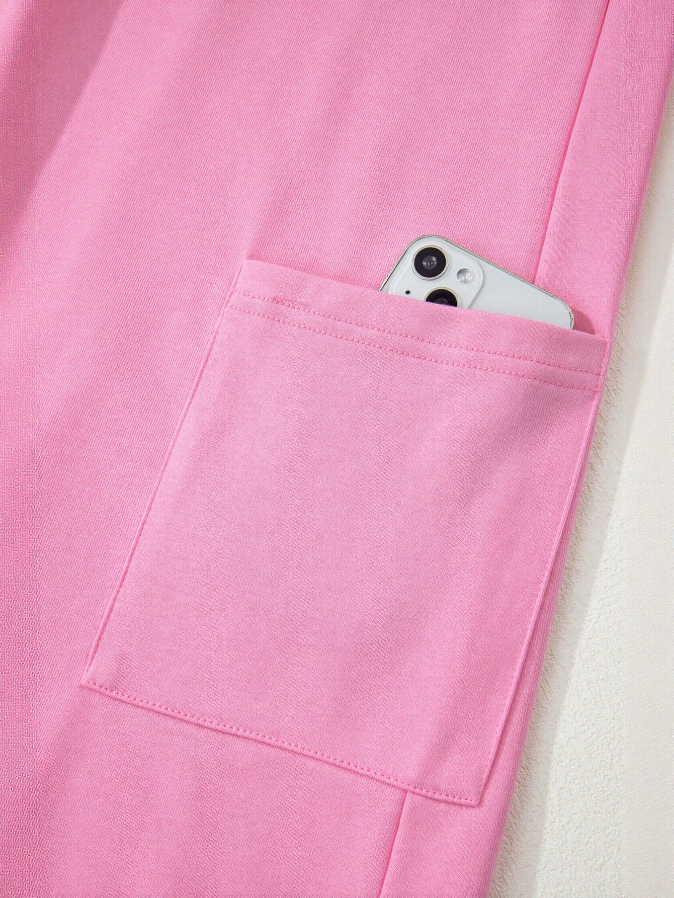 Oversized Patch Pocket Romper