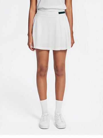 White Waistband Tennis Skirt