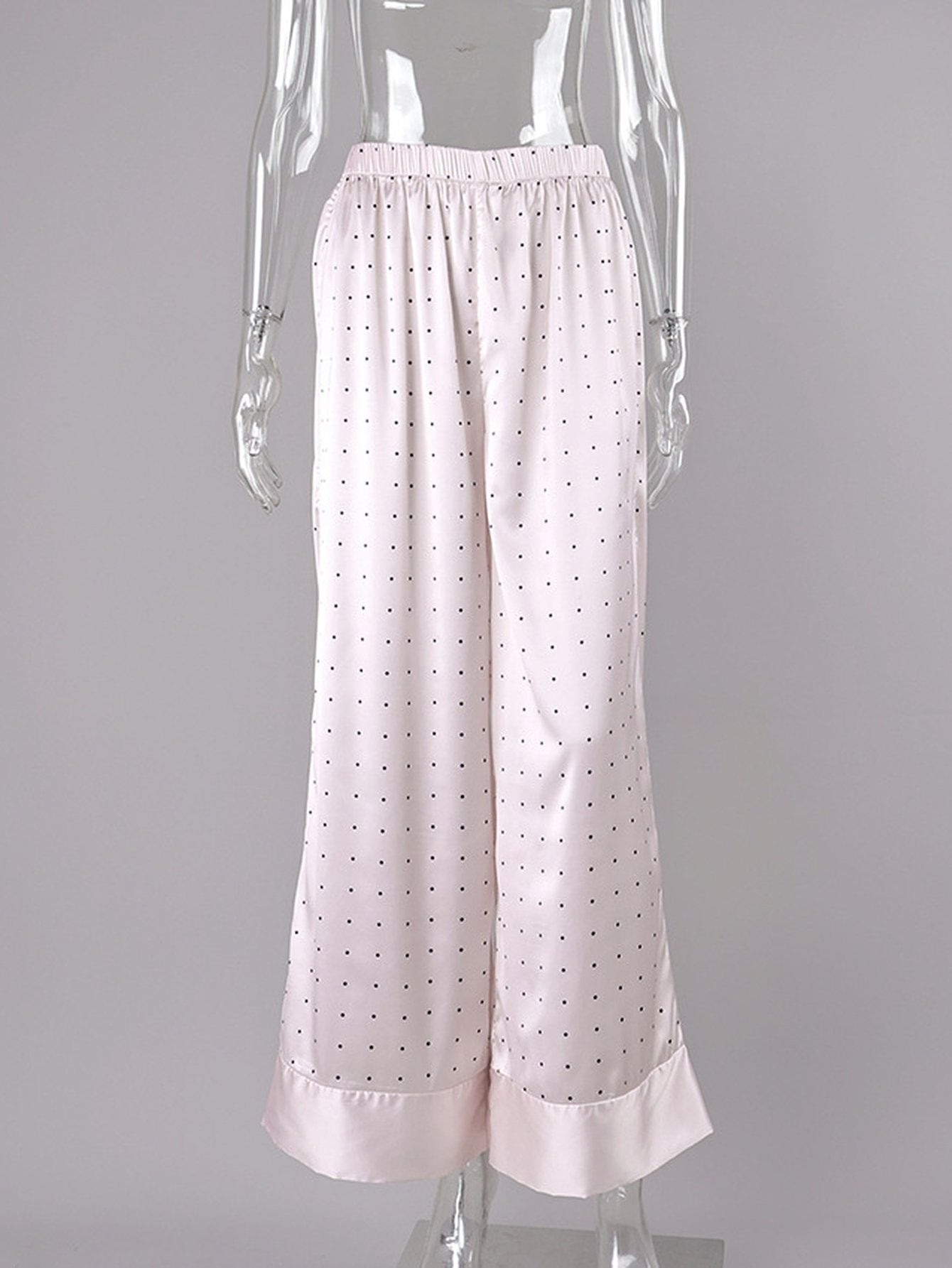 Polka Dot Wide Leg Culottes