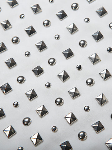 Cowl Neck Studded Modern Dress