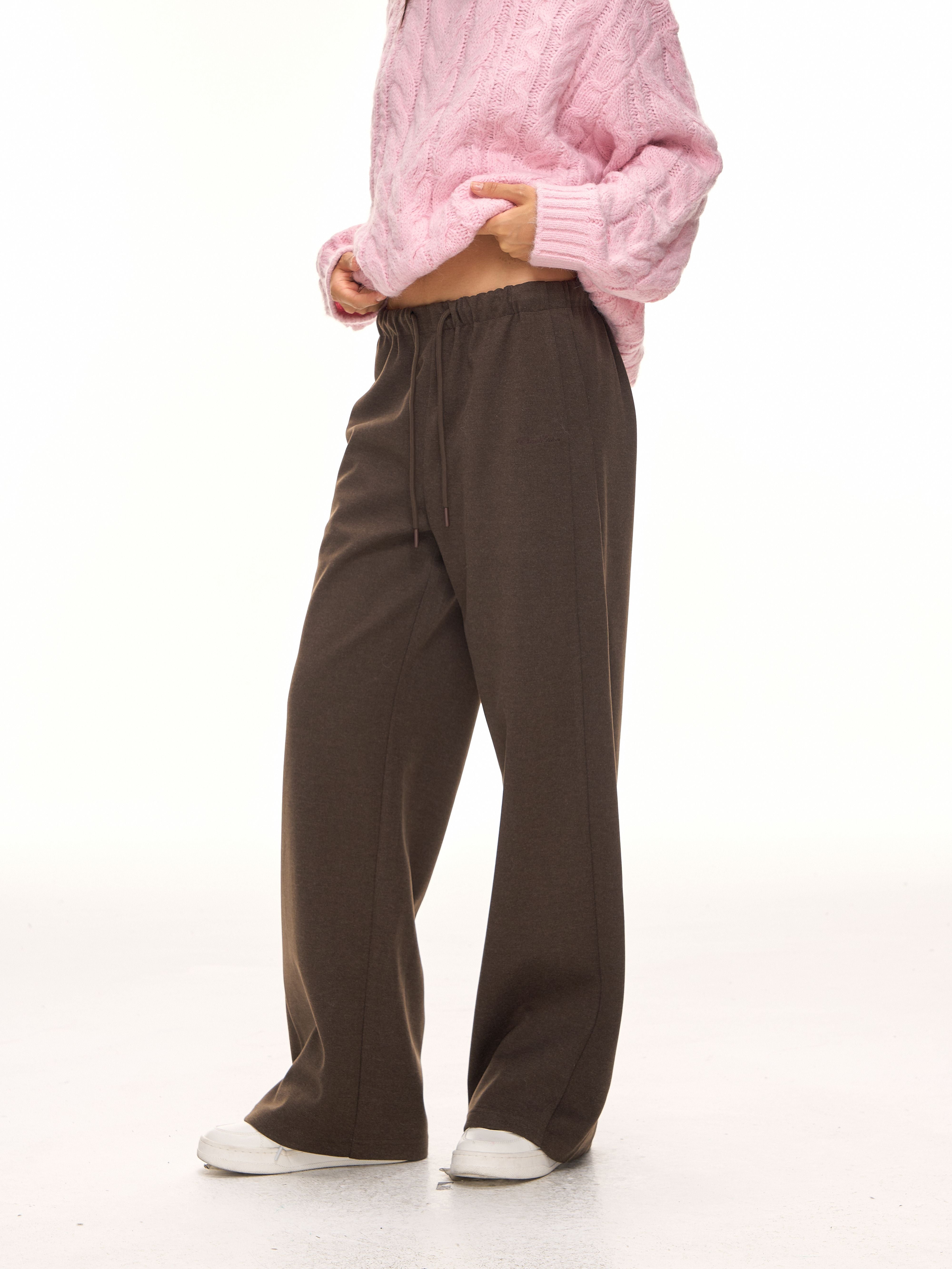 Cozy Fleece Wide Leg Pants