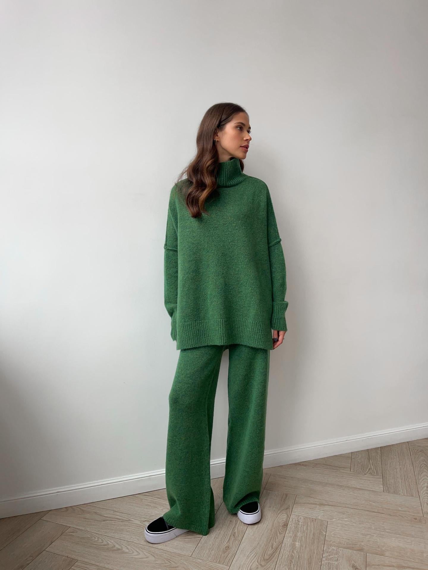 Cozy Oversized Knit Lounge Set