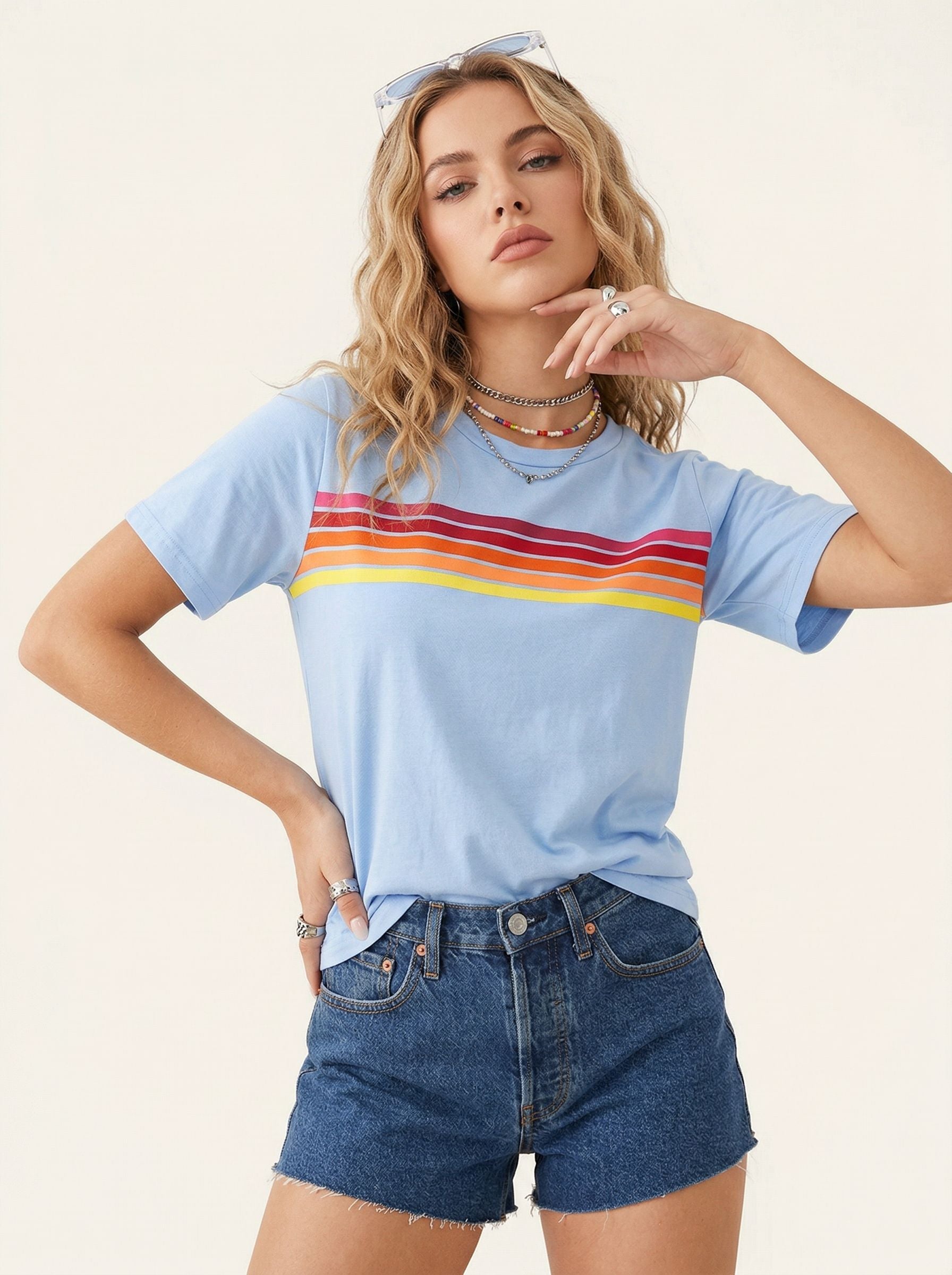 Striped Rainbow T-Shirt