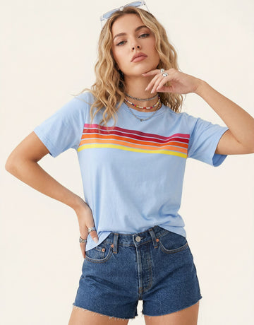 Striped Rainbow T-Shirt