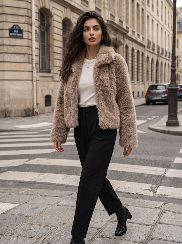 Cozy Oversized Faux Fur Jacket