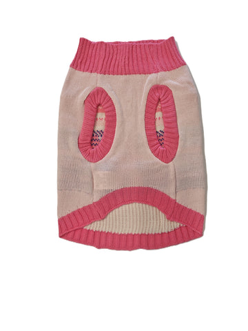 Cozy Nutcracker Pattern Dog Sweater