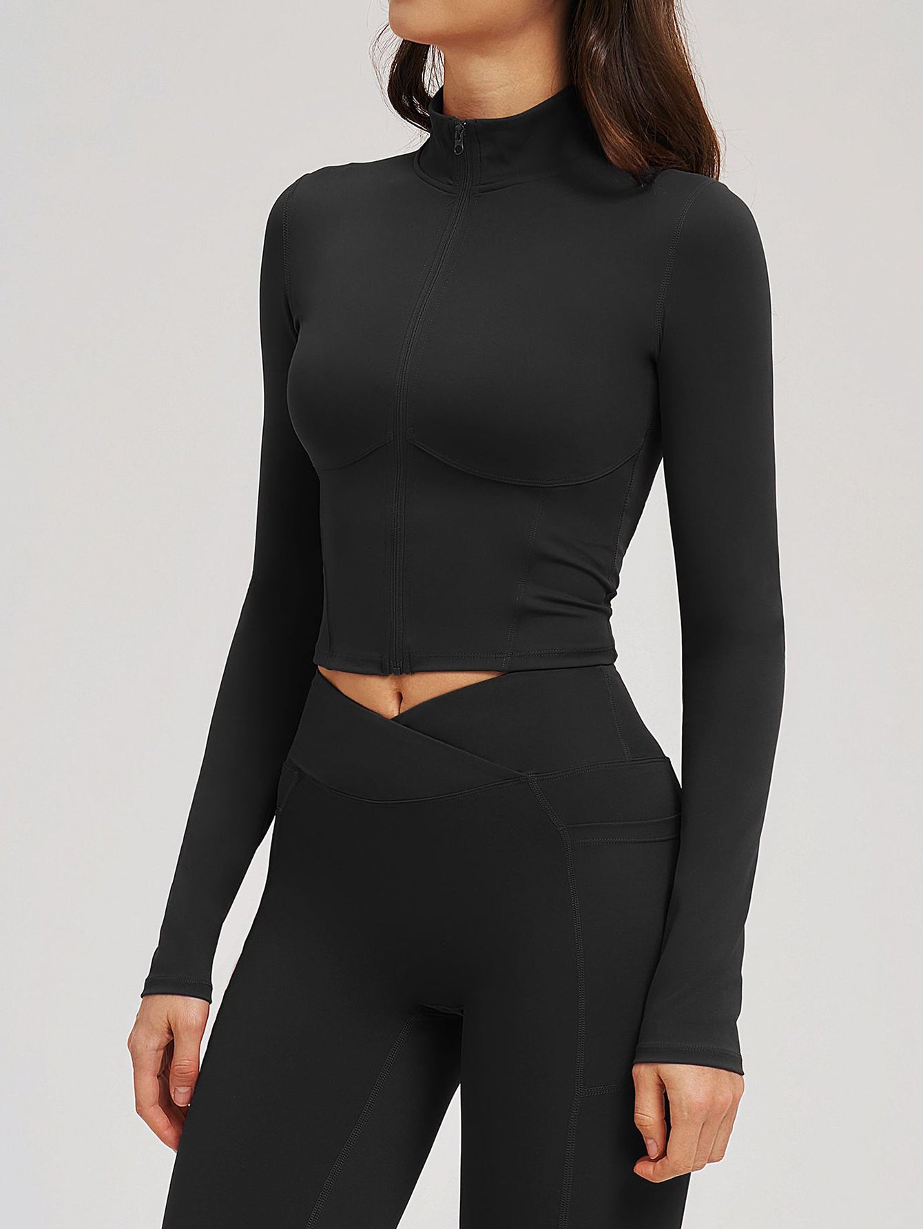 Slim Fit Zip Up Romper