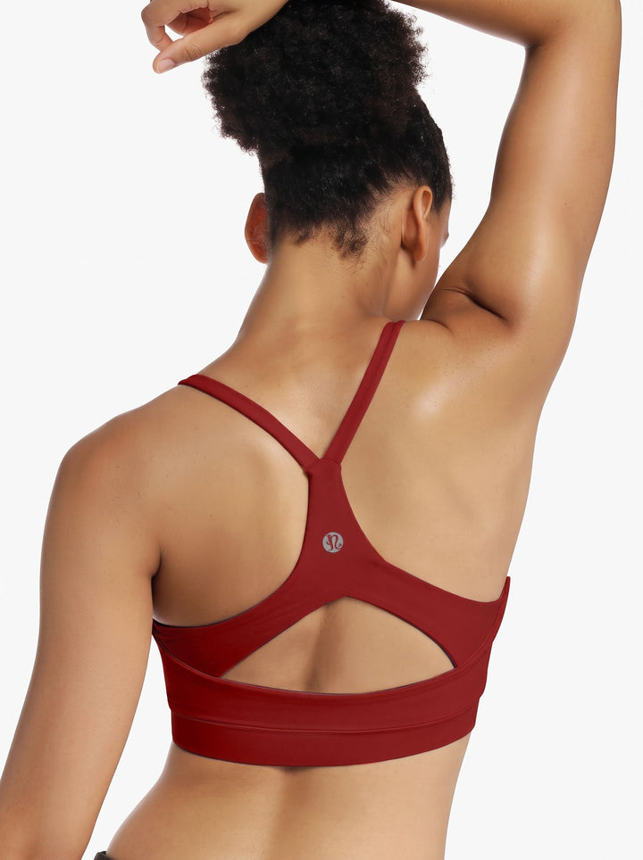Buttery Soft Strappy Back Sports Bra