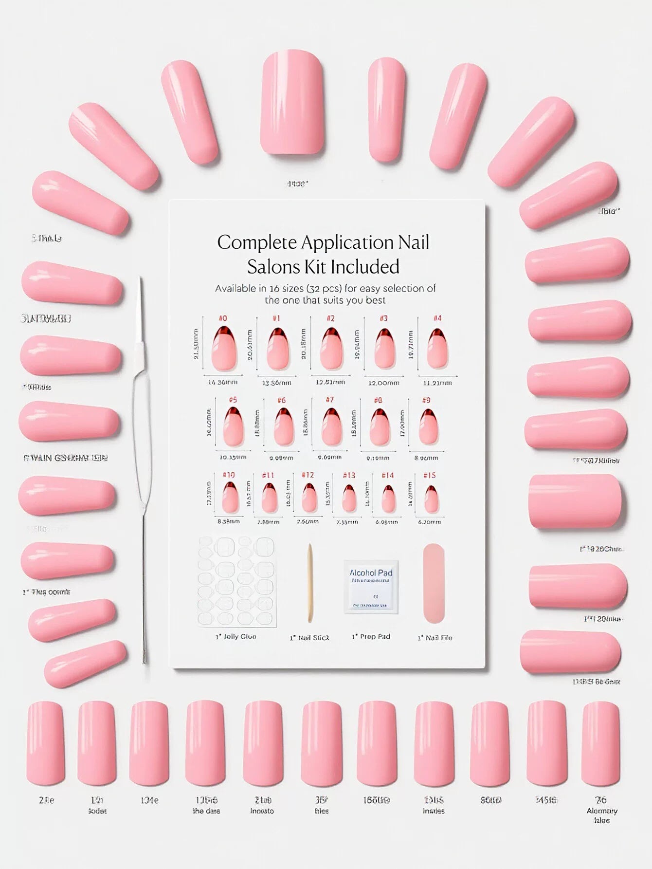 Tortoiseshell French Tip Press On Nails