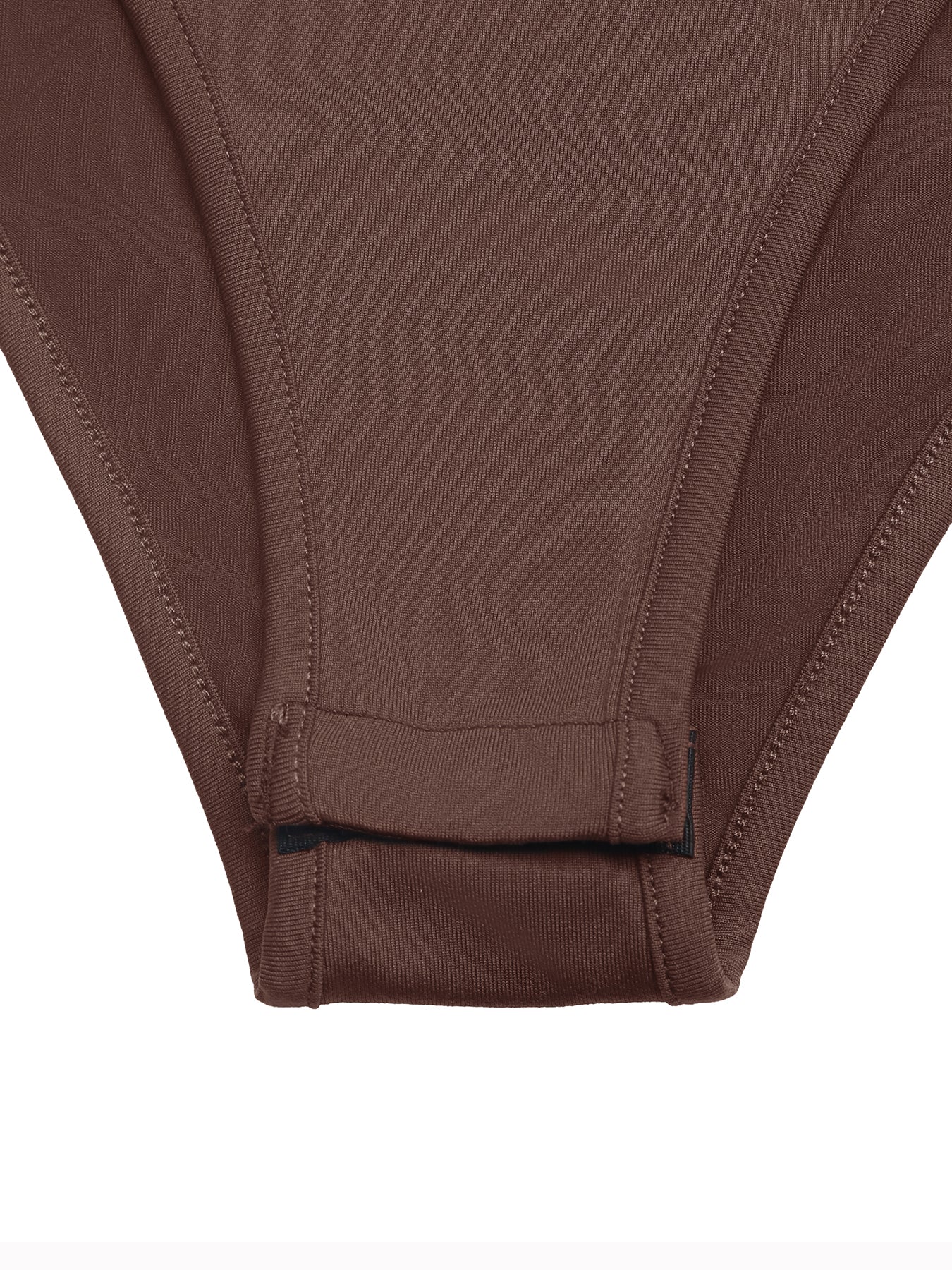 Button-Up Collar Stripe-Cuff Pocketed Everyday Bodysuit