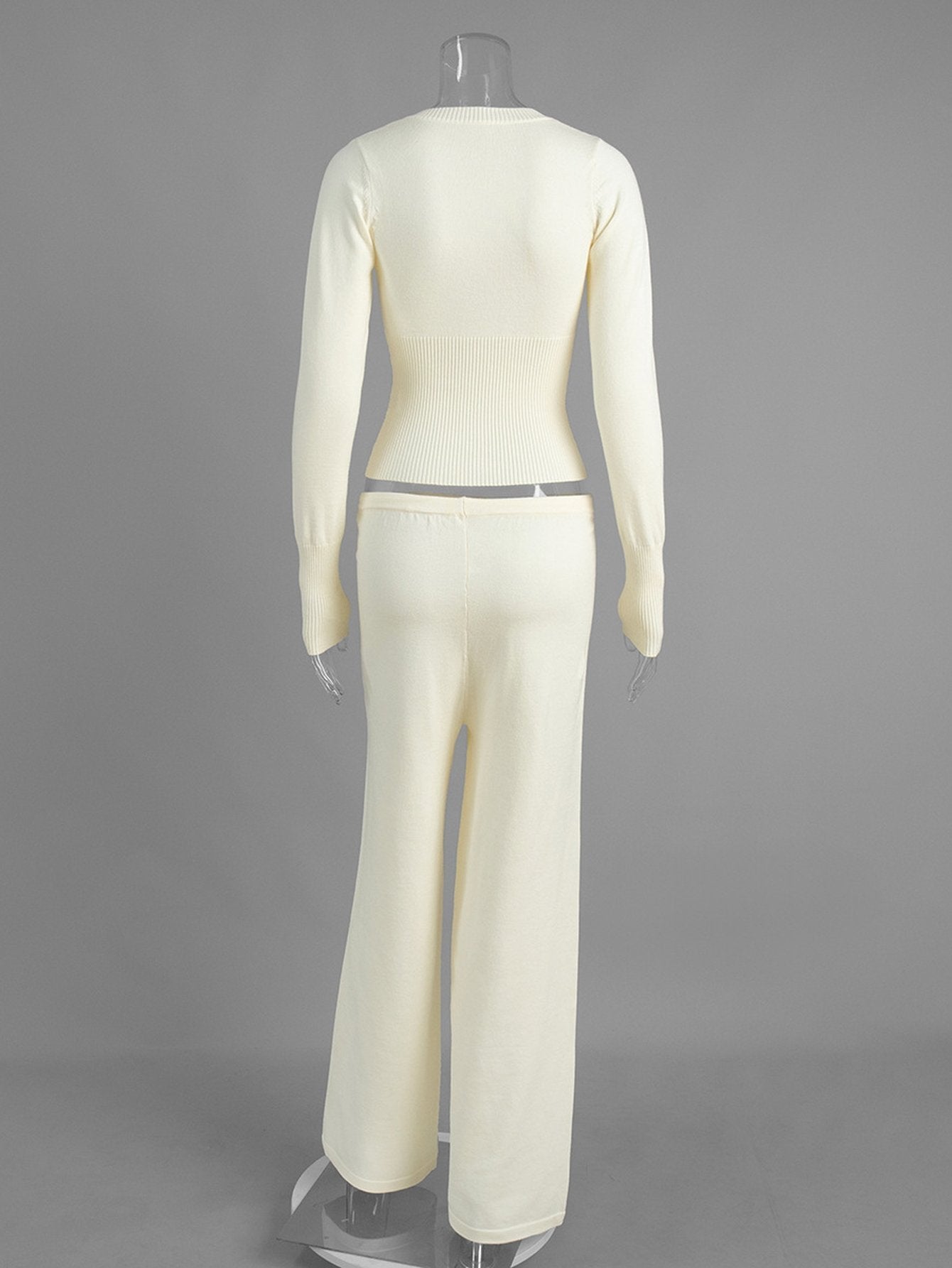 Cozy Ribbed Knit Lounge Set