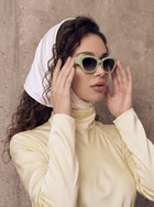Foldable Polarized UV Protection Cat Eye Sunglasses