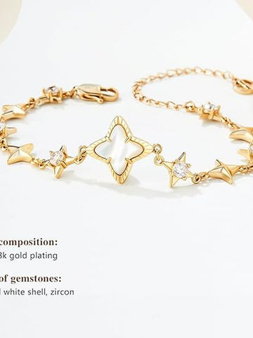 Dainty Celestial Gold Star Bracelet