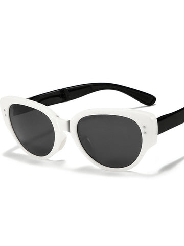 Foldable Polarized UV Protection Cat Eye Sunglasses