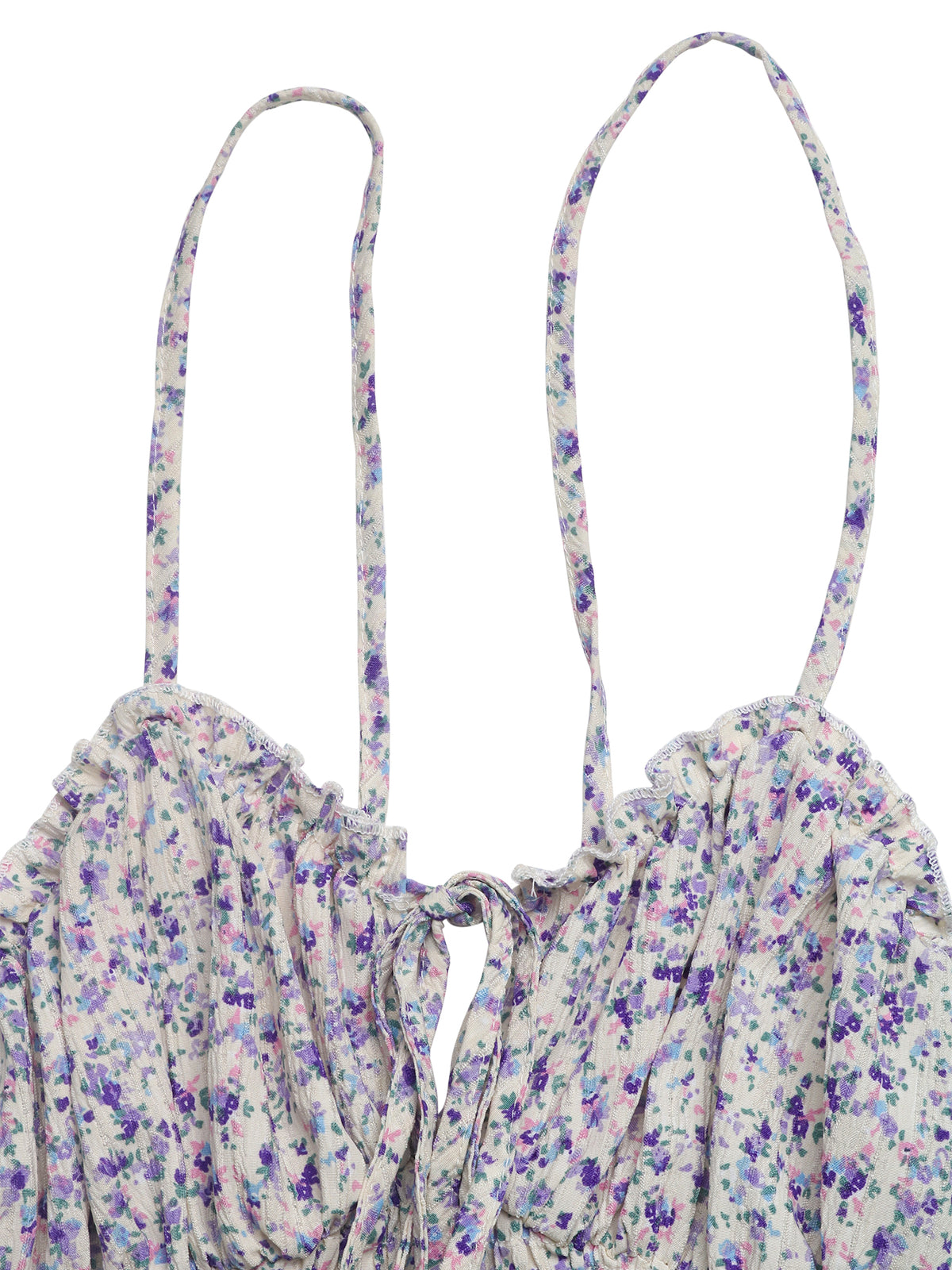 Spaghetti Strap Floral Beach Maxi Dress