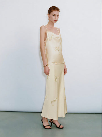 Urban Revivo Camis & Cami Tops-Nude Beige