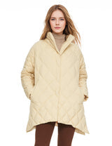 Quilted Lightweight Hooded Puffer Jacket