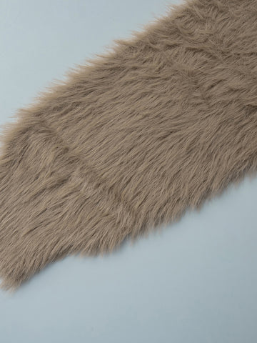 Cozy Fuzzy V Neck Cardigan Sweater