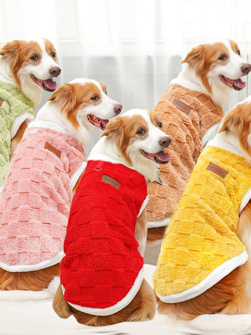 Cozy Warm Fleece Dog Vest