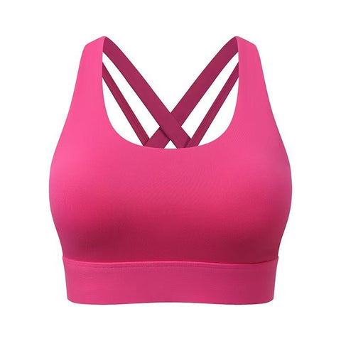 Sexy Crisscross Back Sports Bra