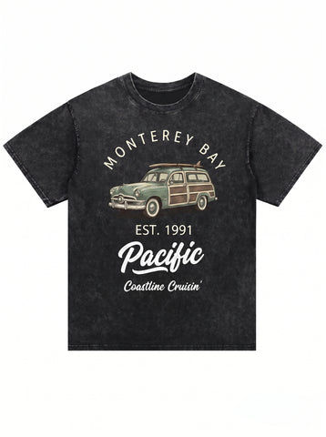 Vintage Washed Graphic Monterey T-Shirt