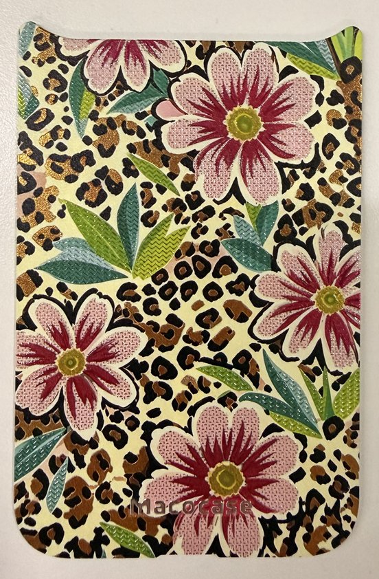 Leopard and Floral Print Phone Case