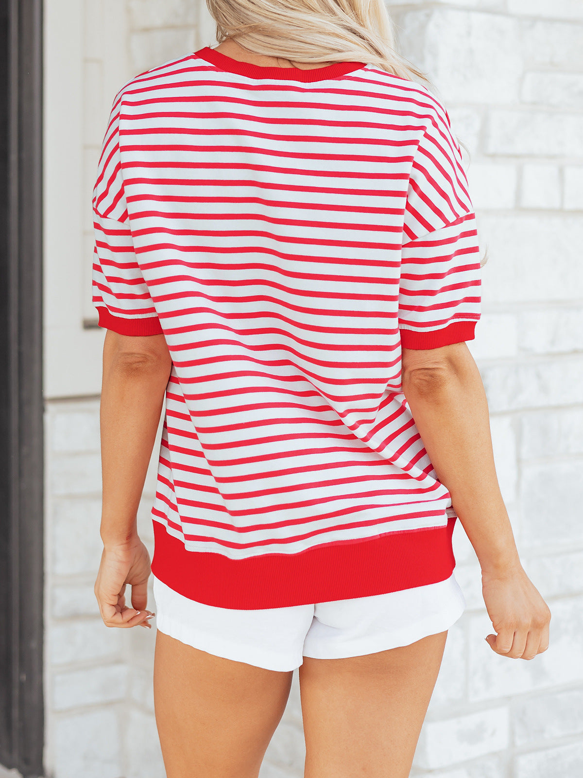 Striped Short Sleeve T-Shirt