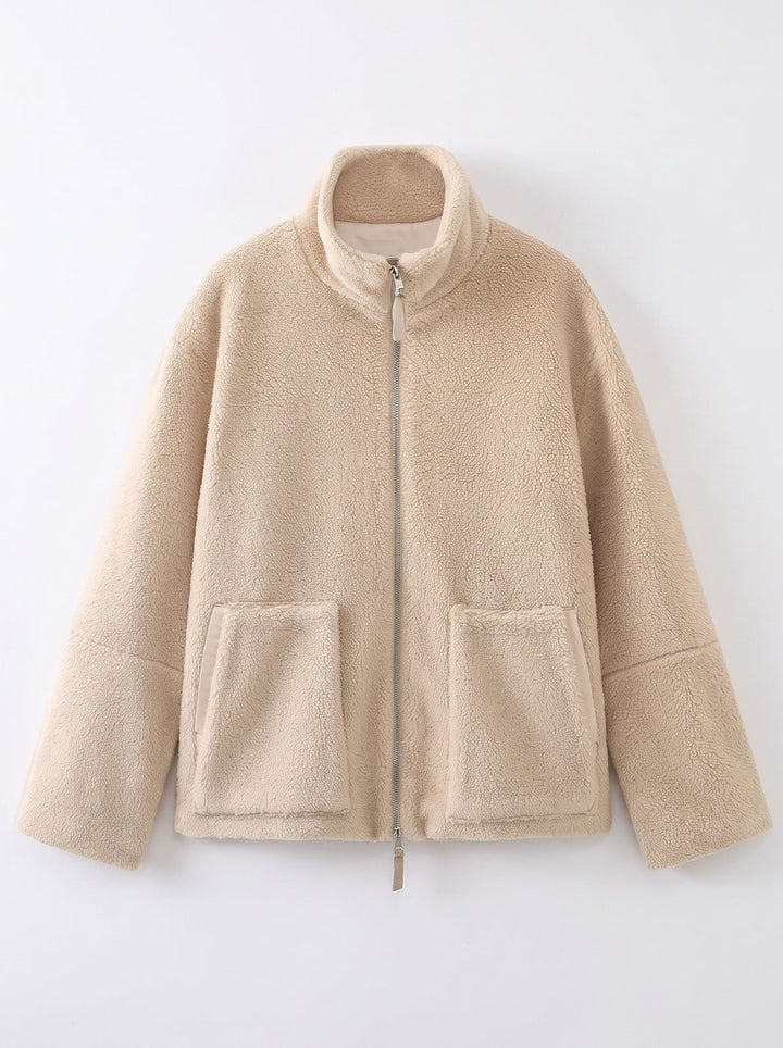 Cozy Fleece Zip Up Jacket